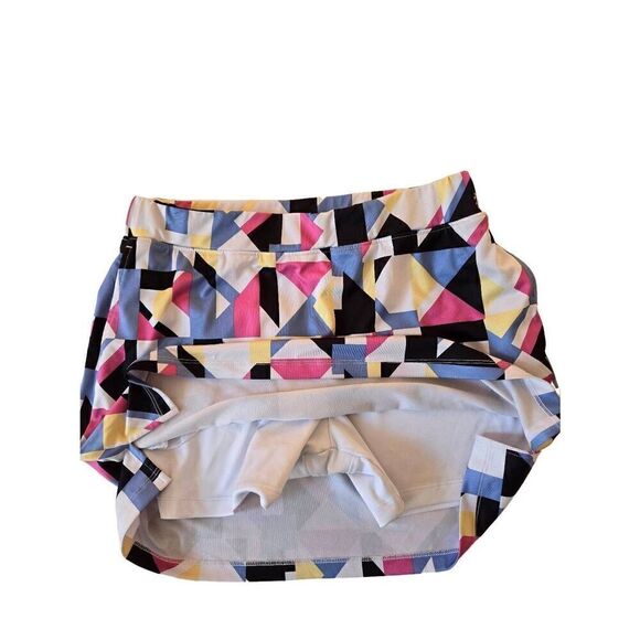 IZOD Womens Golf Geometric Print Performance Stretch Skort Large - Picture 3 of 11